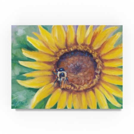 Marnie Bourque 'Busy Bee' Canvas Art,35x47